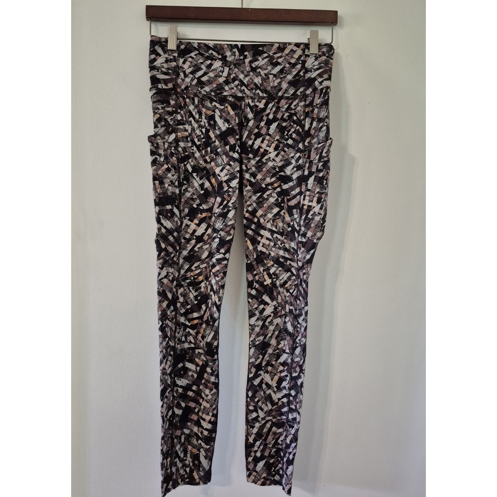 Lululemon 8 Fast and Free Tight II 25" Leggings Athleisure Running Yoga Pilates